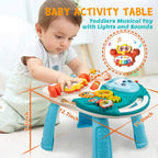 2 In 1 Musical Activity Walker + Activity Table
