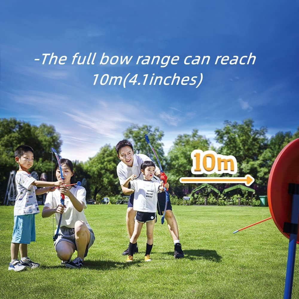 LED Bow & Arrow Set for Kids