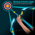 LED Bow & Arrow Set for Kids