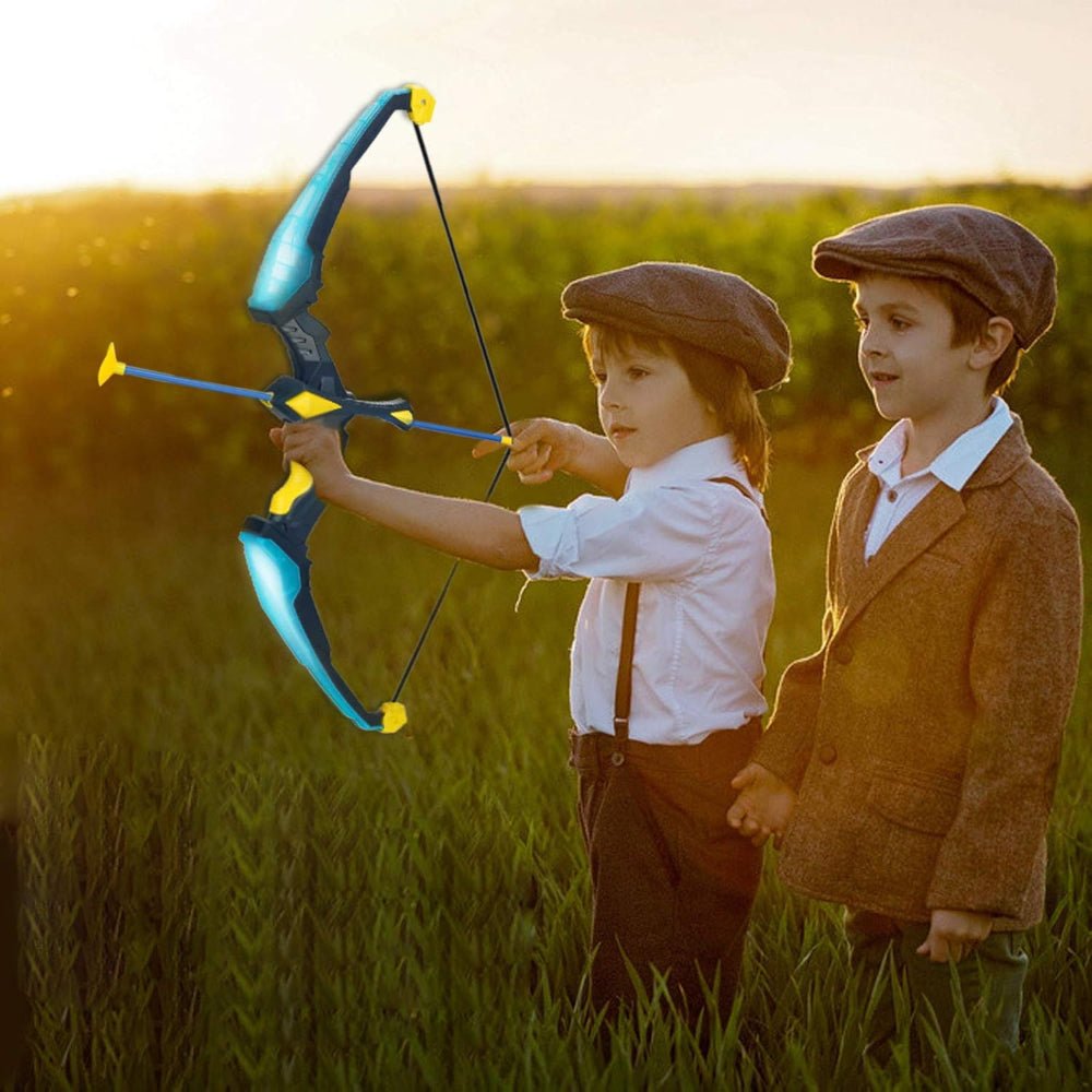 LED Bow & Arrow Set for Kids