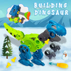 DIY Building Colorfull Dinosaur Toy For Kids