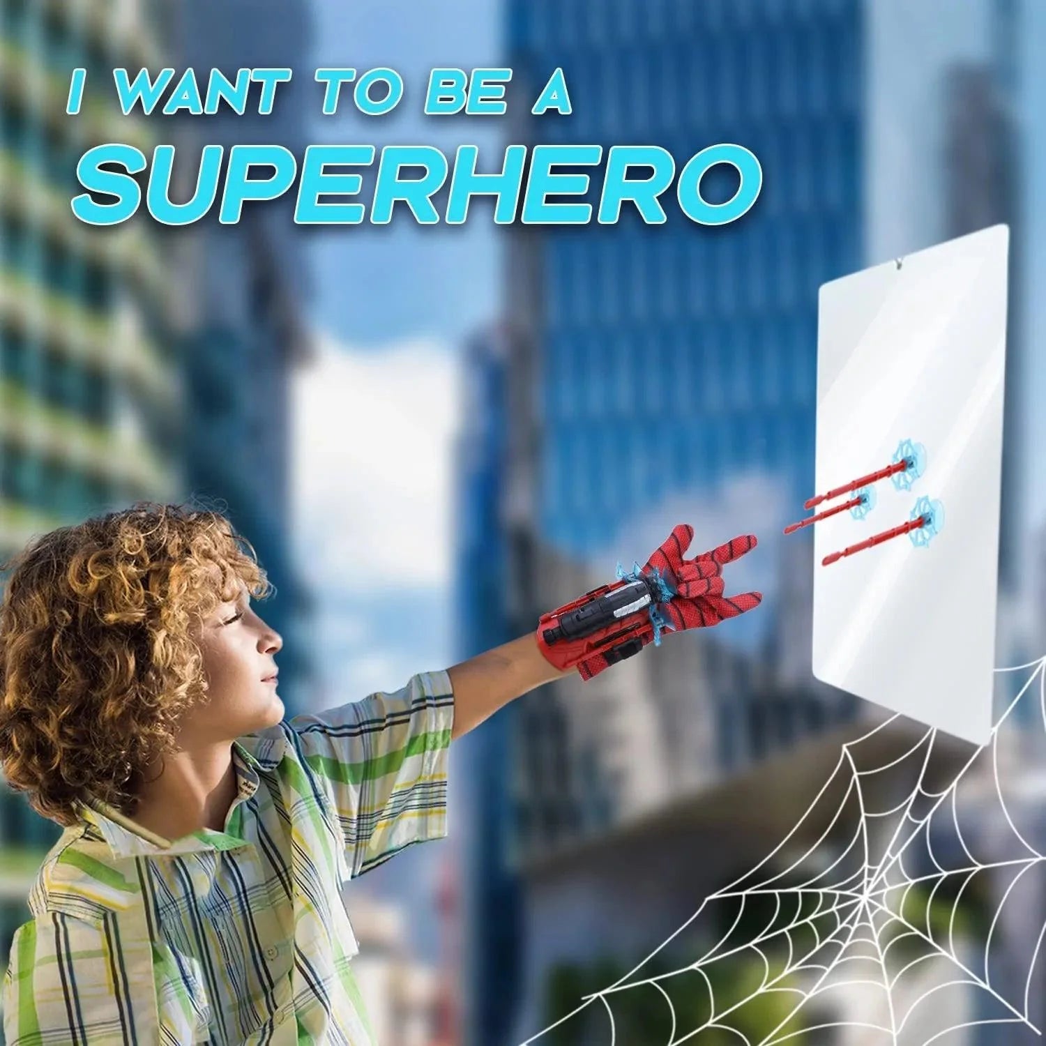Hero Launcher Spider Web Shooter Wrist Toy