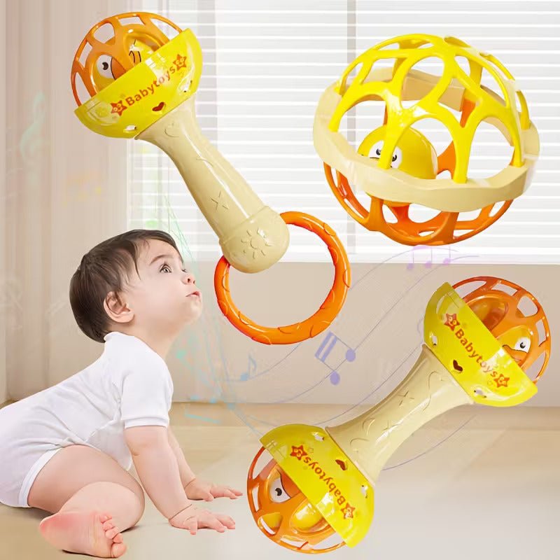 Cute Shape Baby Soft Silicon Teether (Pack Of 3)