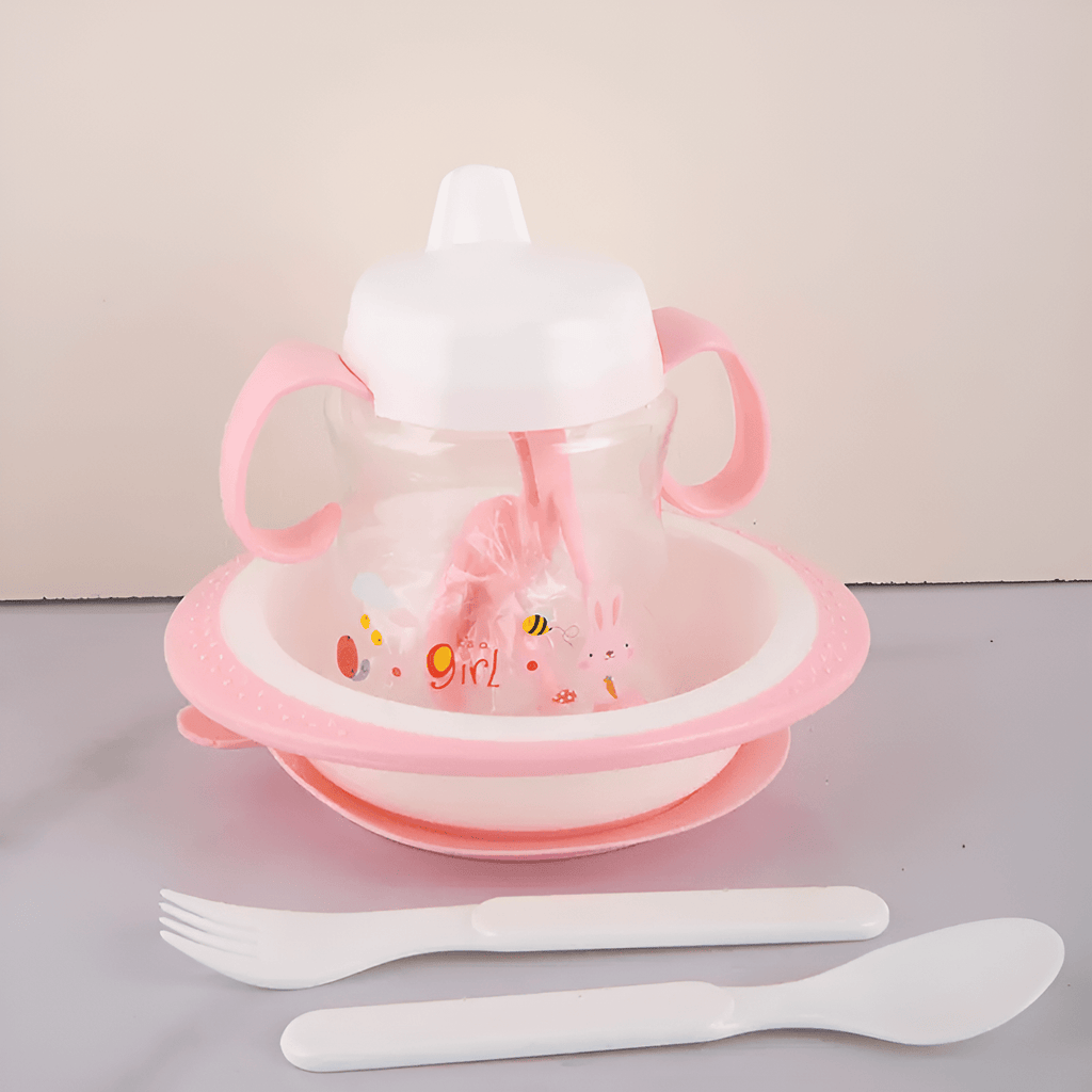 7 In 1 Complete Mealtime Baby Bowl Set