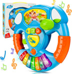 Lightning & Musical Steering Wheel For Kids