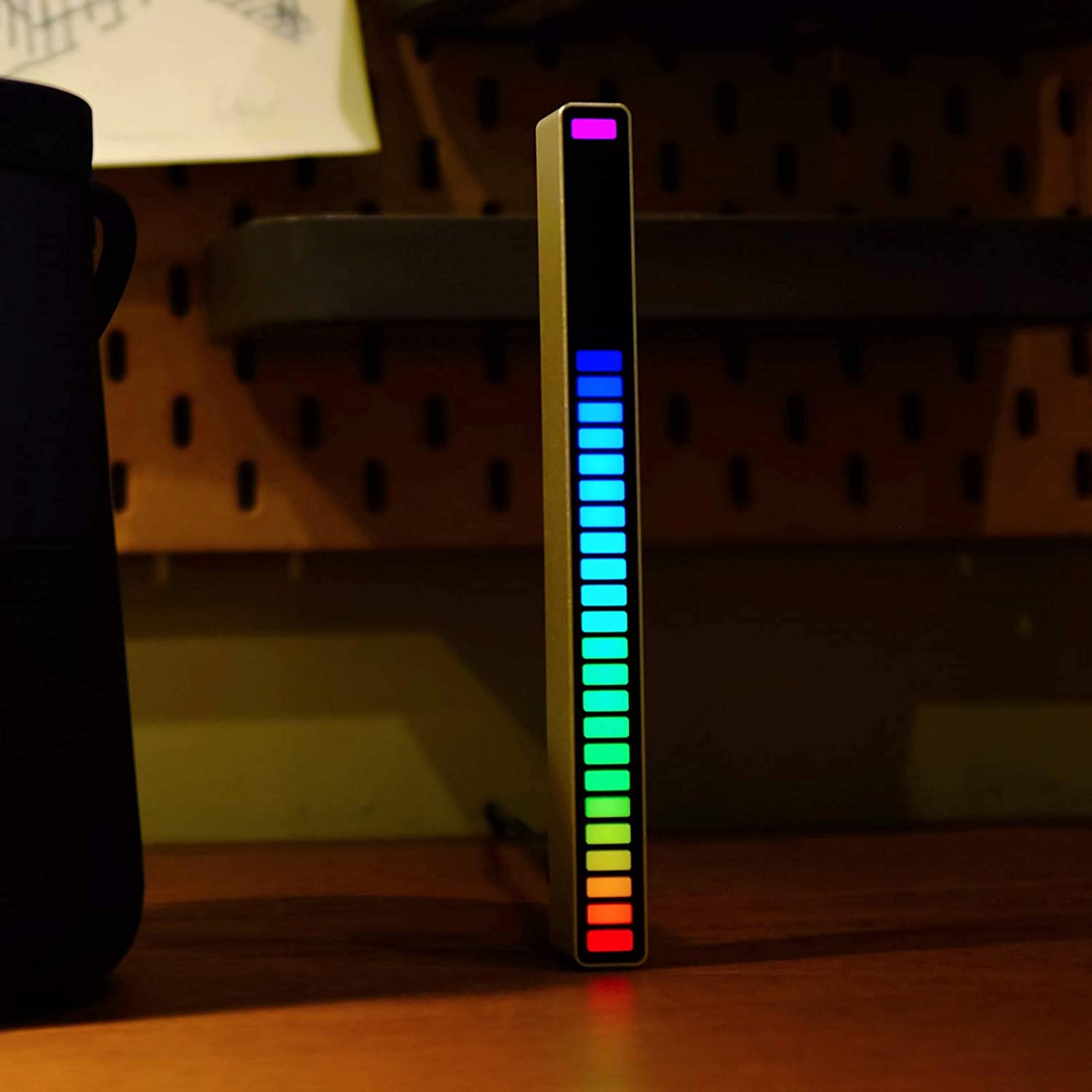 Multifunctional RGB Music Rhythm Level Indicator Bar Lights