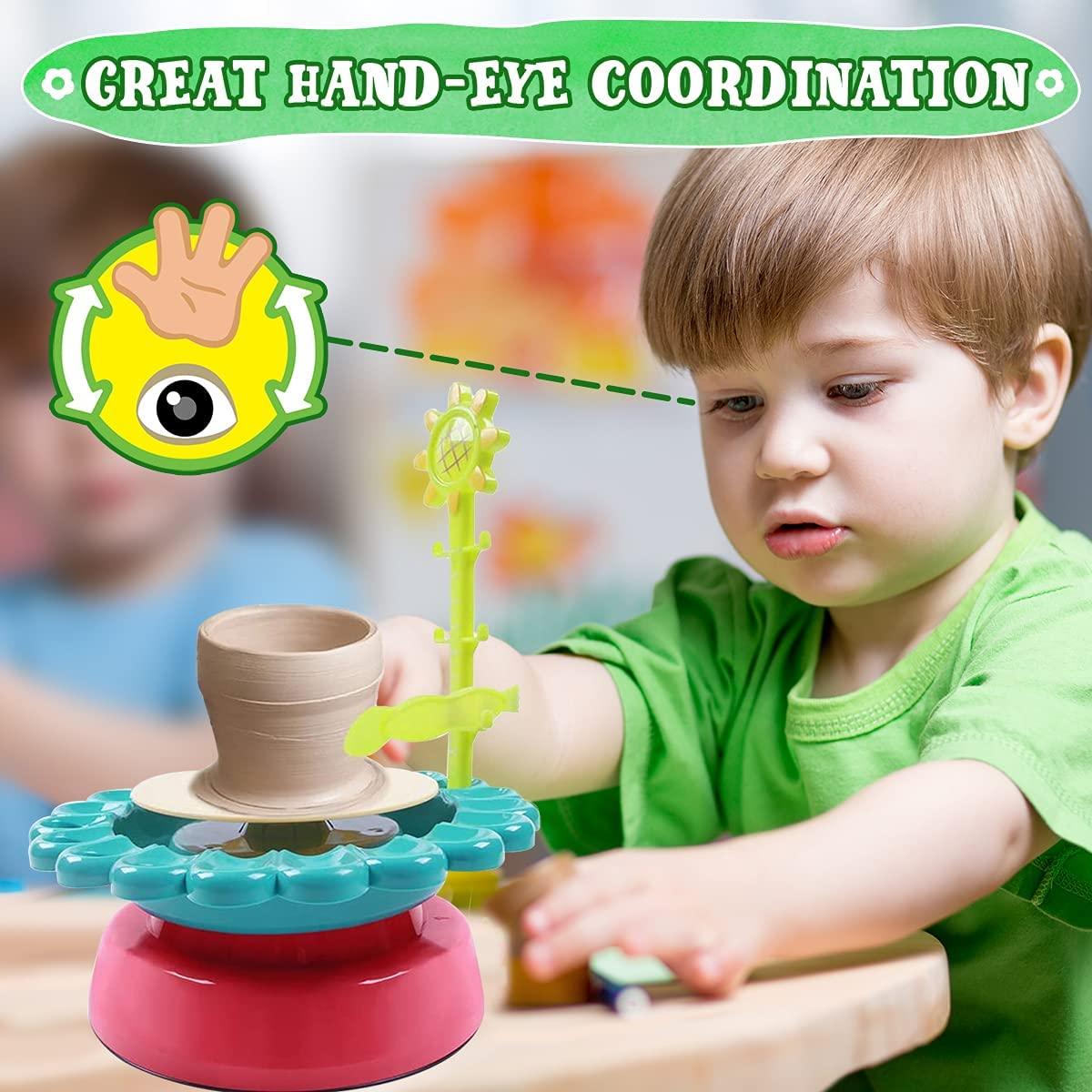 Pottery Wheel Craft Kit for Kids