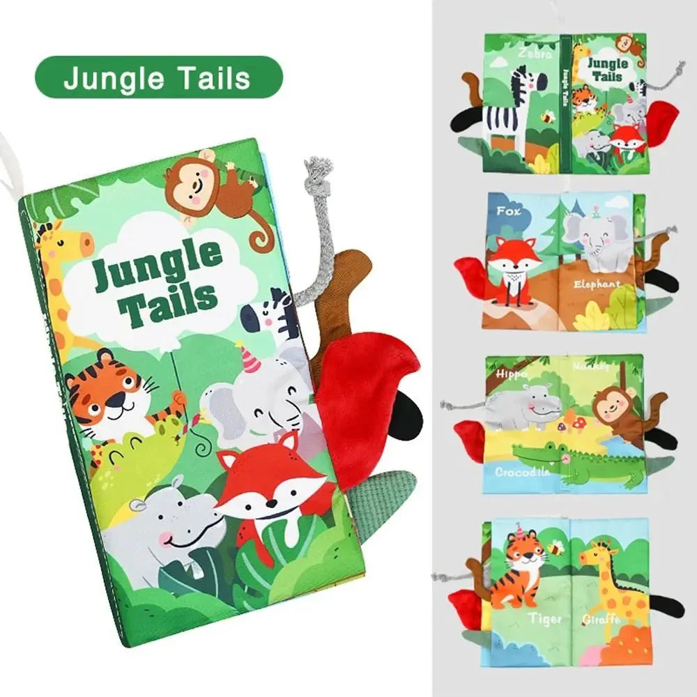 3D First Tail Cloth Book For Toddler