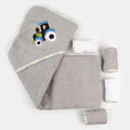 Ultra Soft Hooded Bath Towel Set For Toddlers
