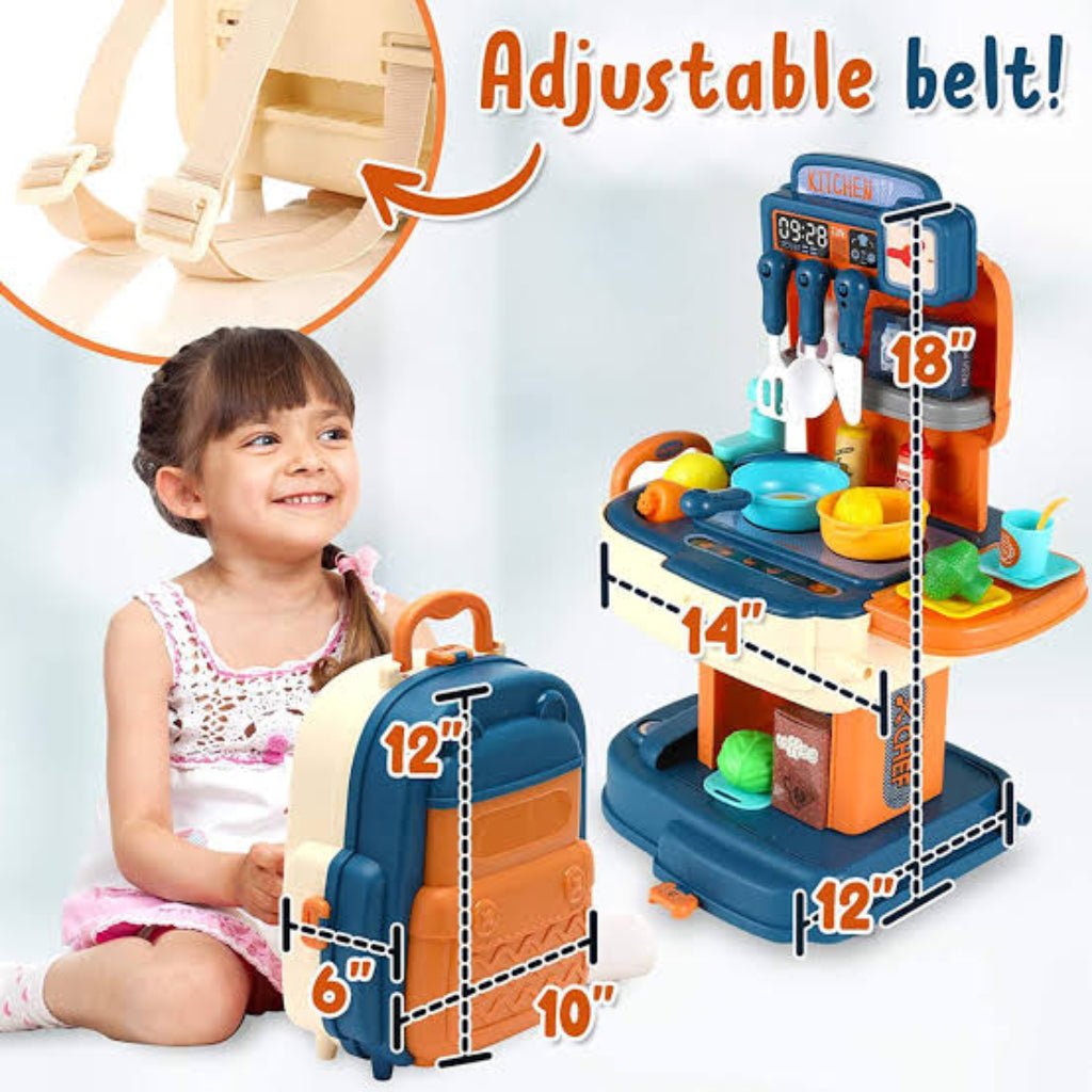 Little Chef Backpack Kitchen – Cook Anywhere, Anytime