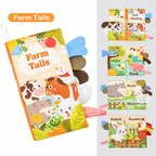 3D First Tail Cloth Book For Toddler