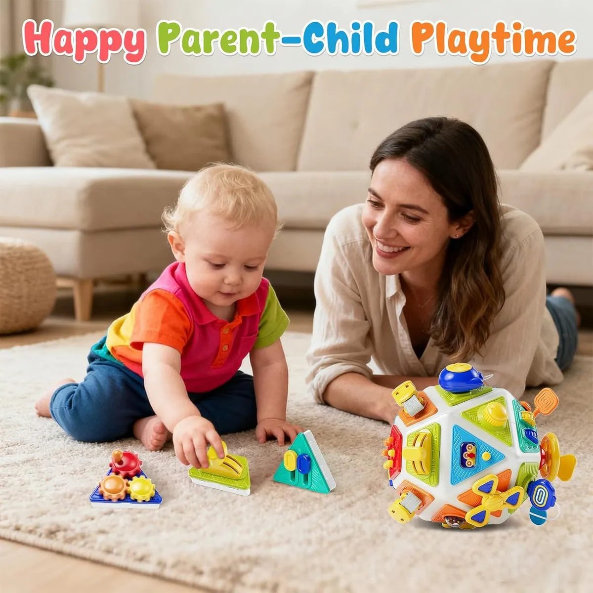 22 in 1 Montessori Busy Activity Cube Toy