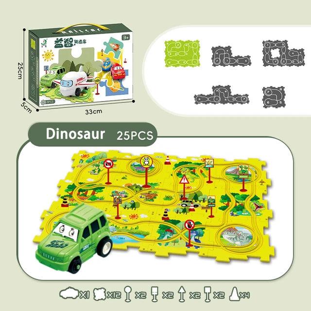 Puzzle Racer™ Track Railway Car