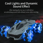 RC Drift & Stunt Car with Light Music Sound & Spray