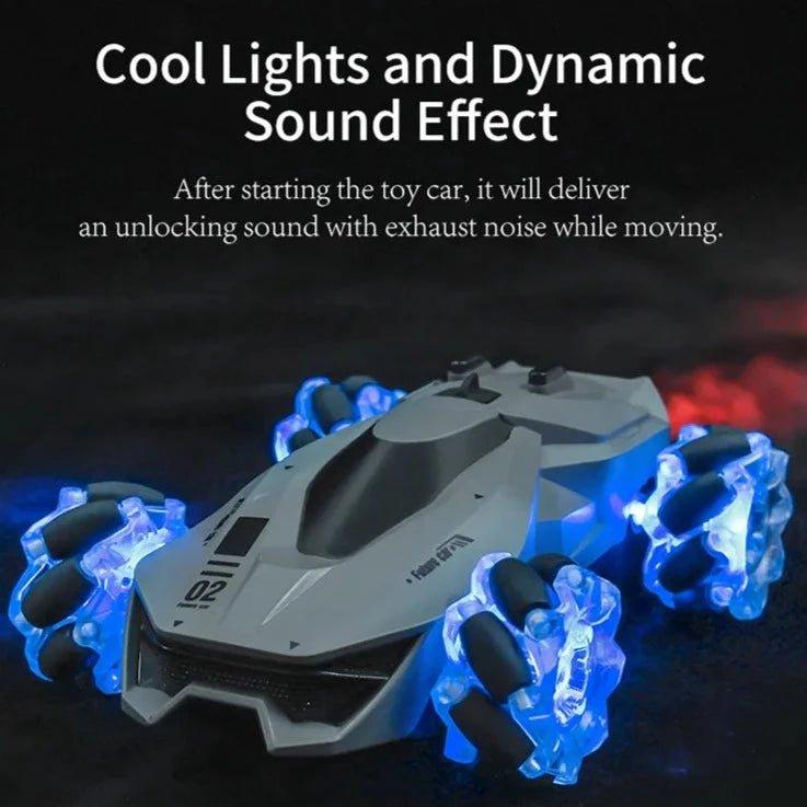 RC Drift & Stunt Car with Light Music Sound & Spray