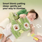 Baby Soothing Toy Palm Patting Device Banana-Shaped Anti-Startle Pillow for Newborn Sleep Polyester Material PP Cotton Filling