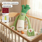 Baby Soothing Toy Palm Patting Device Banana-Shaped Anti-Startle Pillow for Newborn Sleep Polyester Material PP Cotton Filling