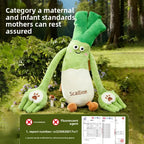 Baby Soothing Toy Palm Patting Device Banana-Shaped Anti-Startle Pillow for Newborn Sleep Polyester Material PP Cotton Filling
