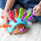 Montessori Hedgehog Colors & Numbers Sorter Toy