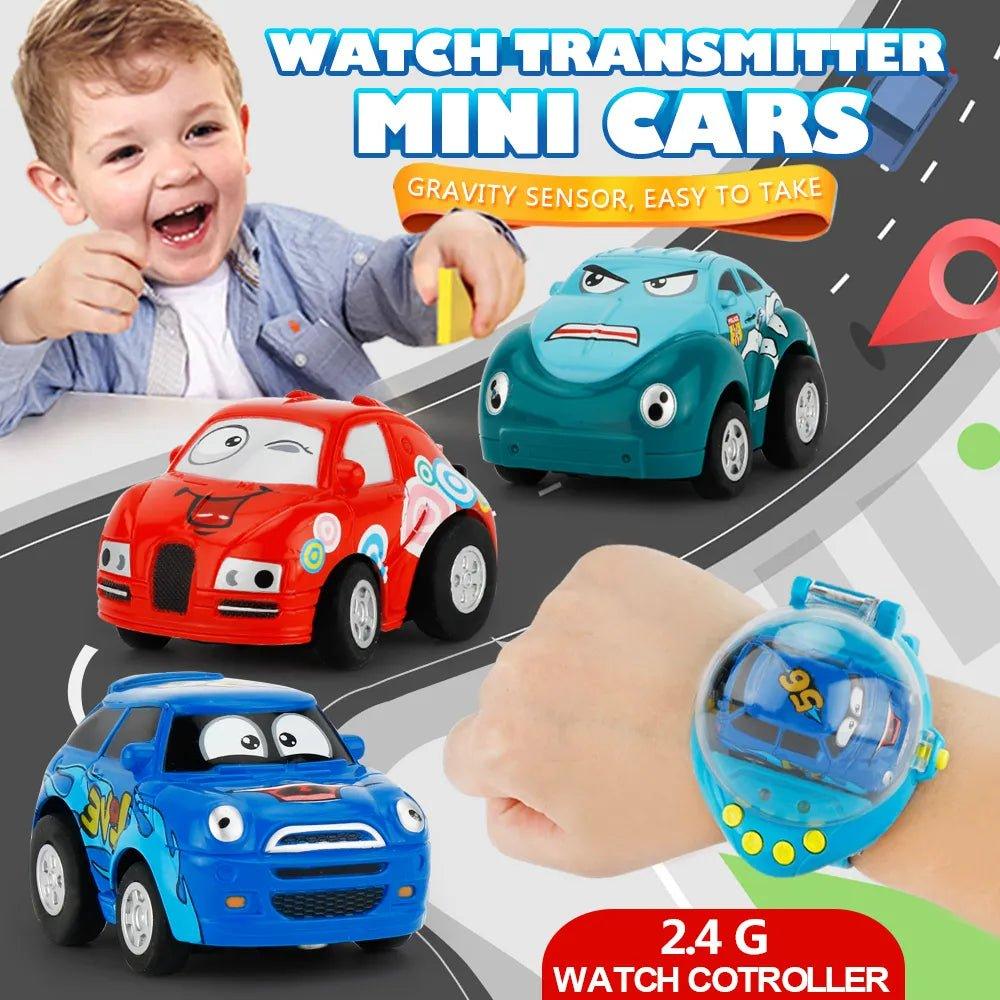 Kid's Favorite Mini RC Wrist Watch Car