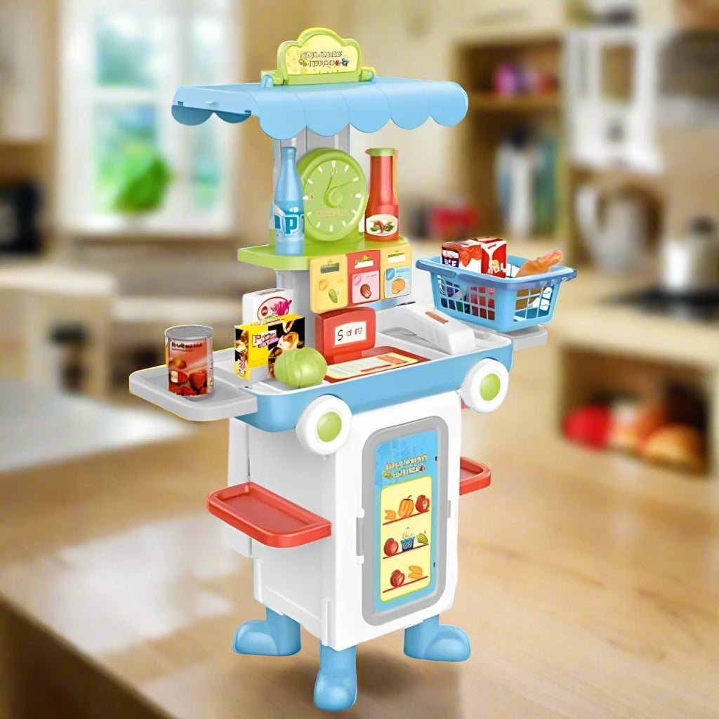 2-in-1 Transforming Kitchen Playset – Double the Fun, Double the Play