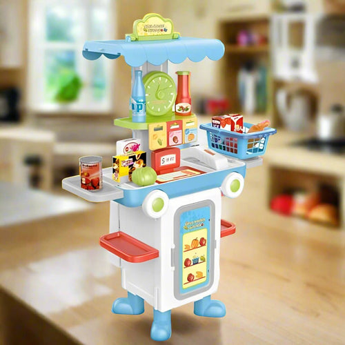 2-in-1 Transforming Kitchen Playset – Double the Fun, Double the Play