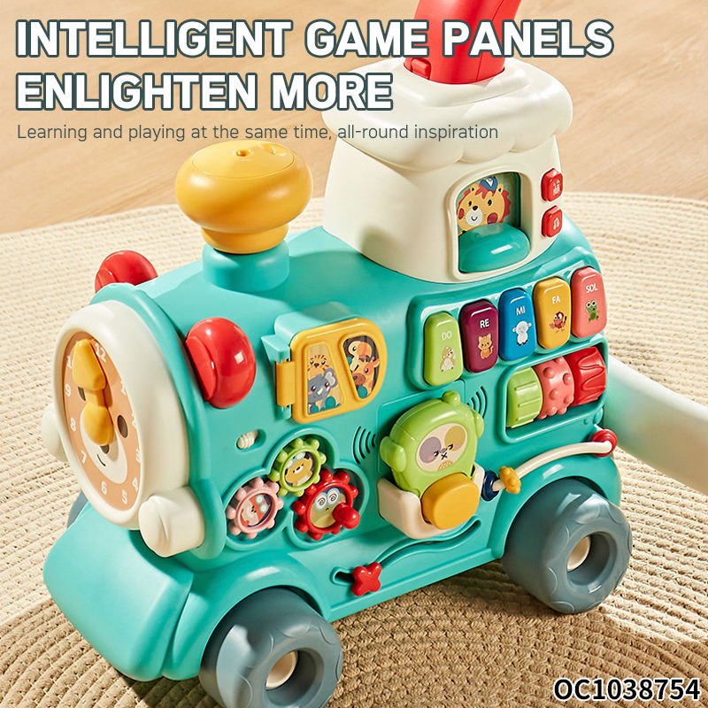 5-in-1 Baby Walker, Ride & Playset
