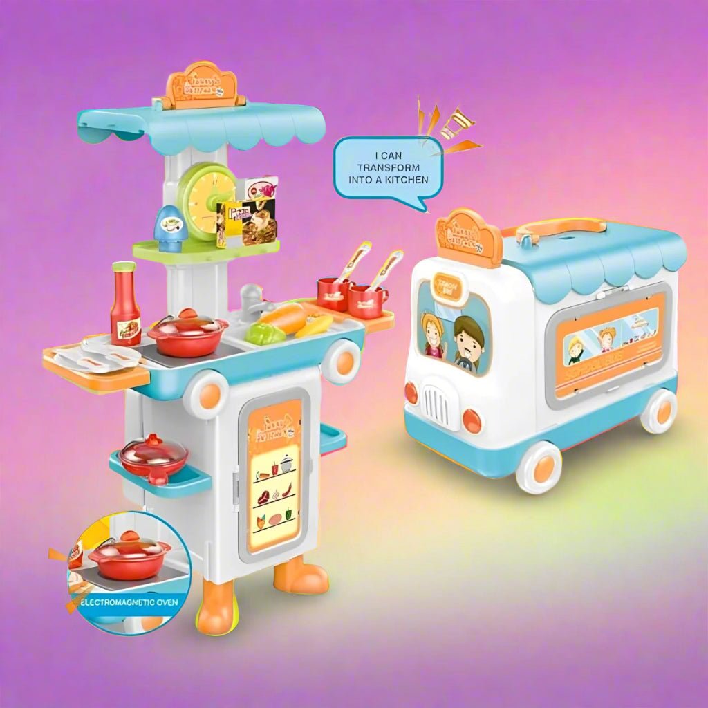 2-in-1 Transforming Kitchen Playset – Double the Fun, Double the Play