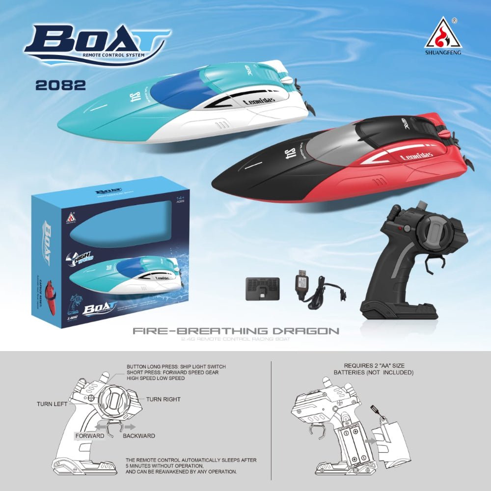 High-Speed RC Boat – 2.4GHz Control