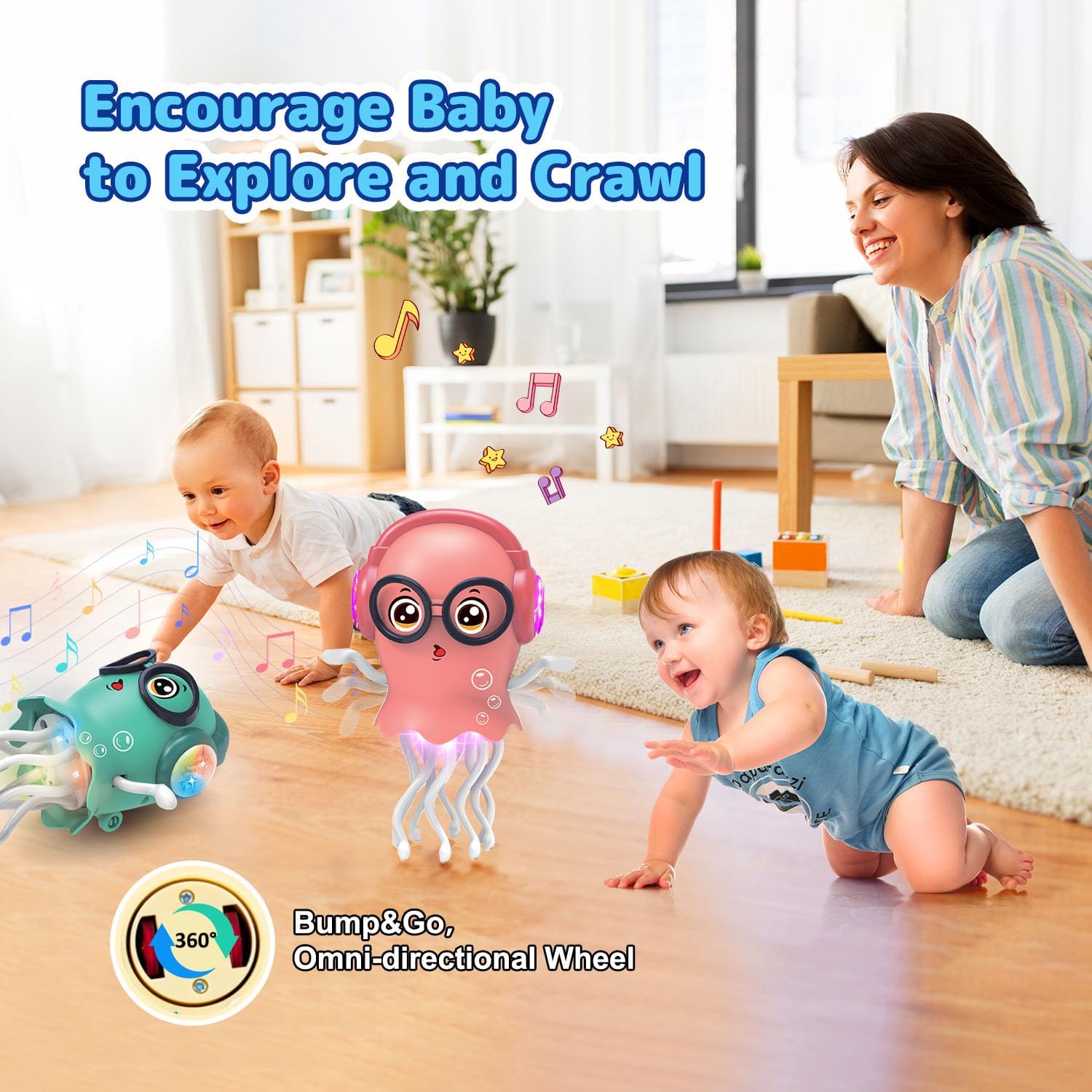 Lightning & Musical Jelly Fish Dance Toy