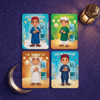 Kiddiewink’s Eidi Tuck Cards For Kids (Mix)