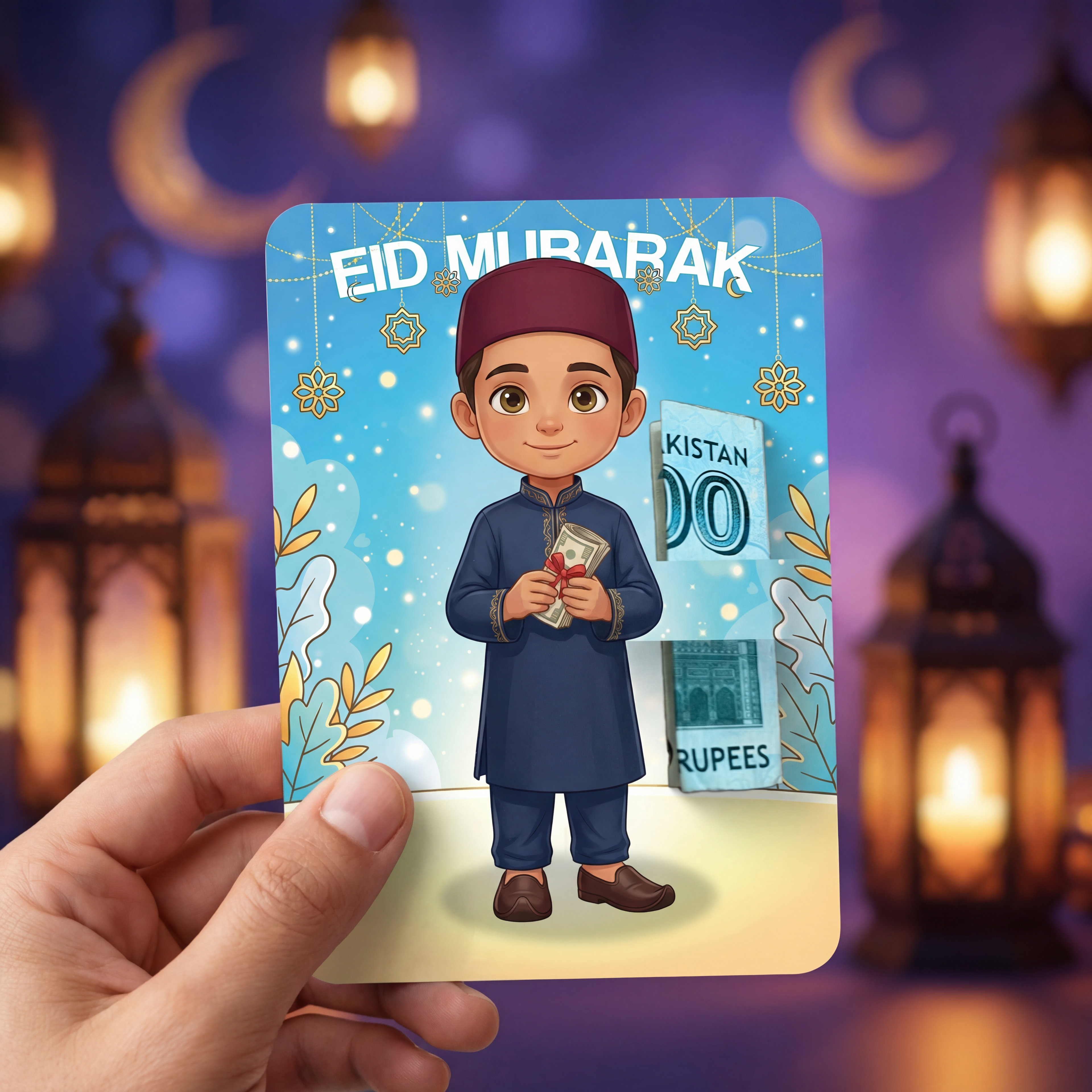 Kiddiewink’s Eidi Tuck Cards For Kids (Mix)