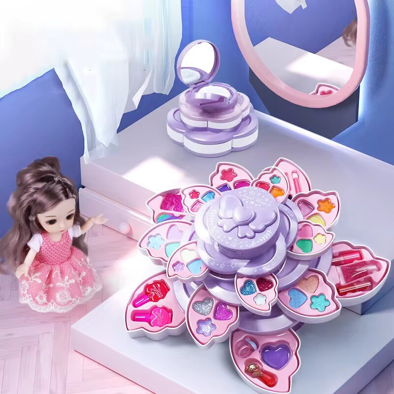 2-in-1 Interactive Princess Makeup Set (Top Seller)