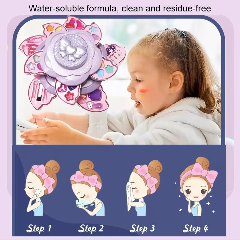 2-in-1 Interactive Princess Makeup Set (Top Seller)