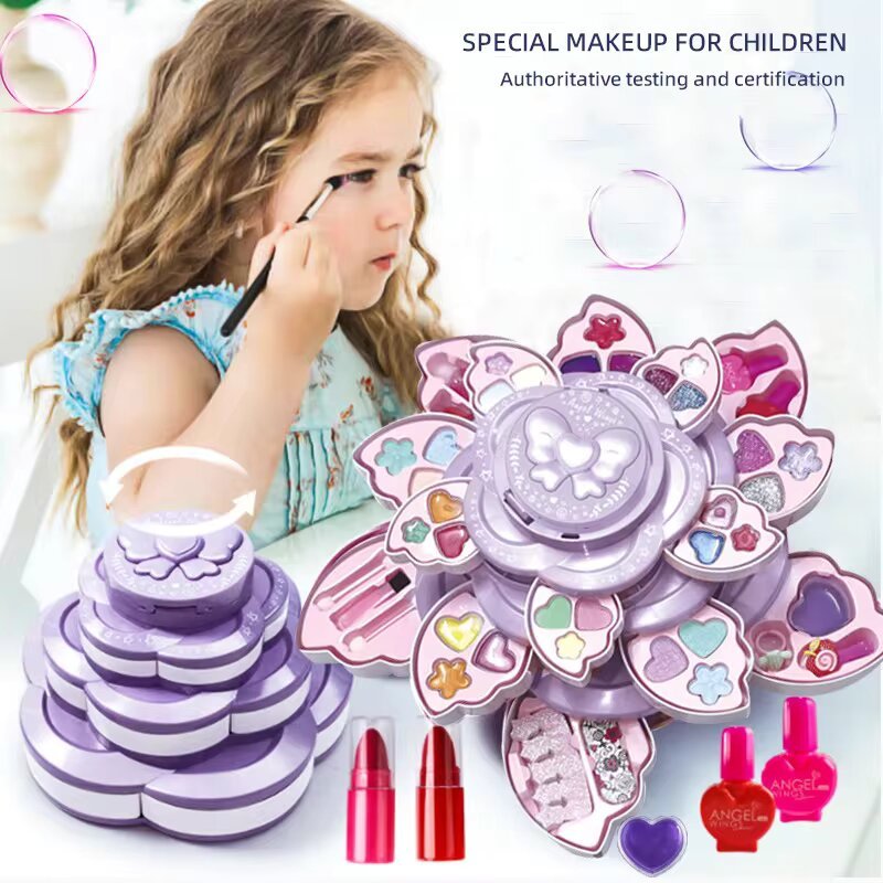 2-in-1 Interactive Princess Makeup Set (Top Seller)